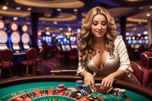 Suasana meja Live Casino Kape88 dengan dealer profesional dan streaming berkualitas tinggi